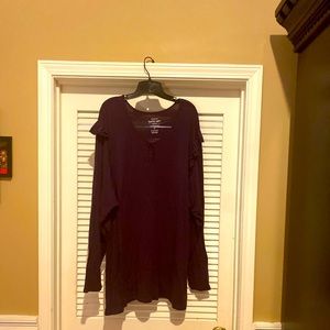 Purple torrid super soft top size 6